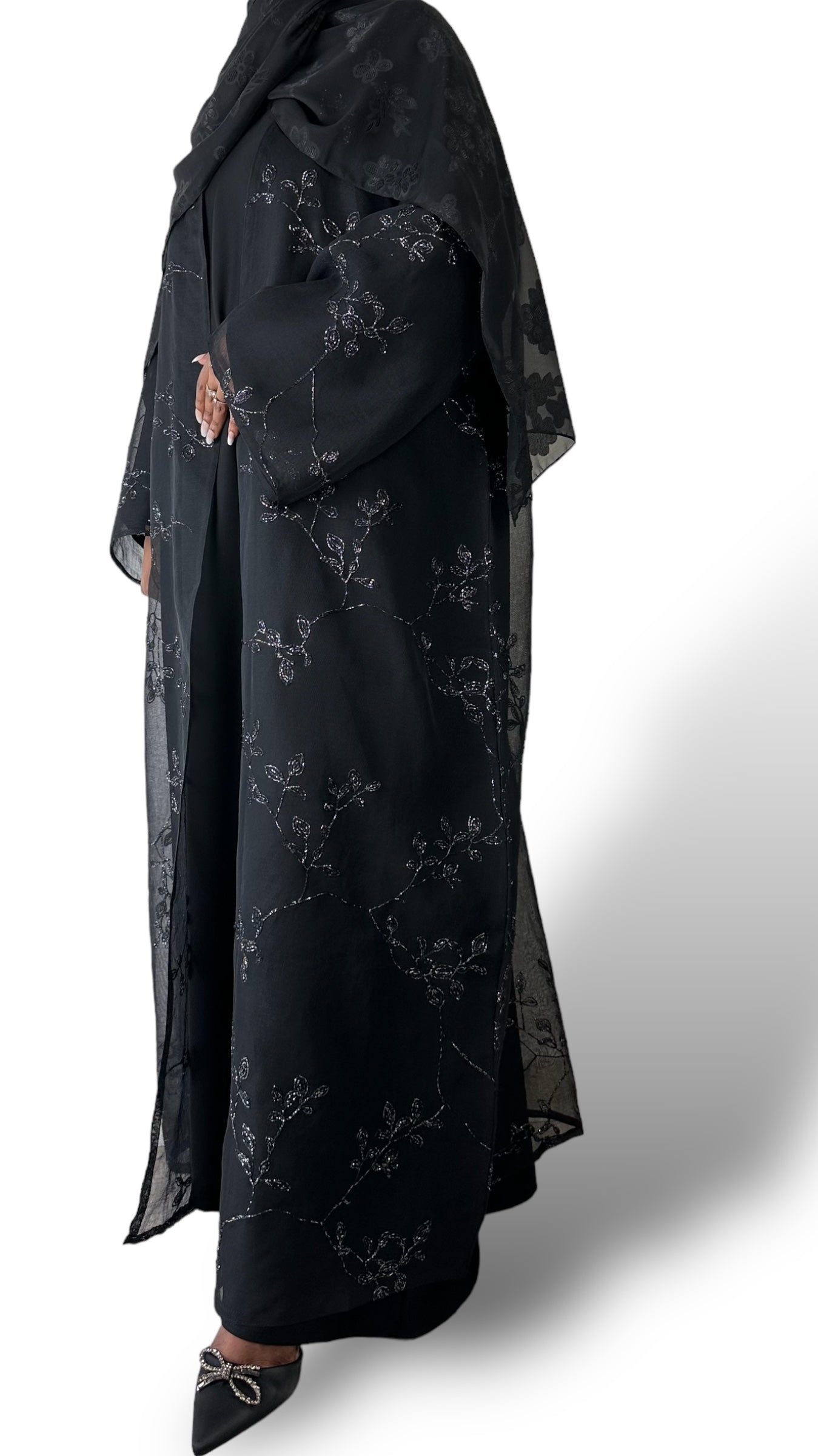 Mystique Elegance Abaya Set