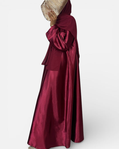 Classic Burgundy Dress