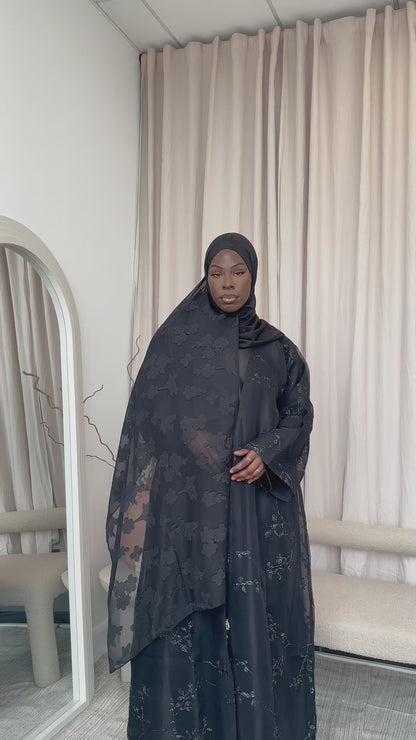 Mystique Elegance Abaya Set